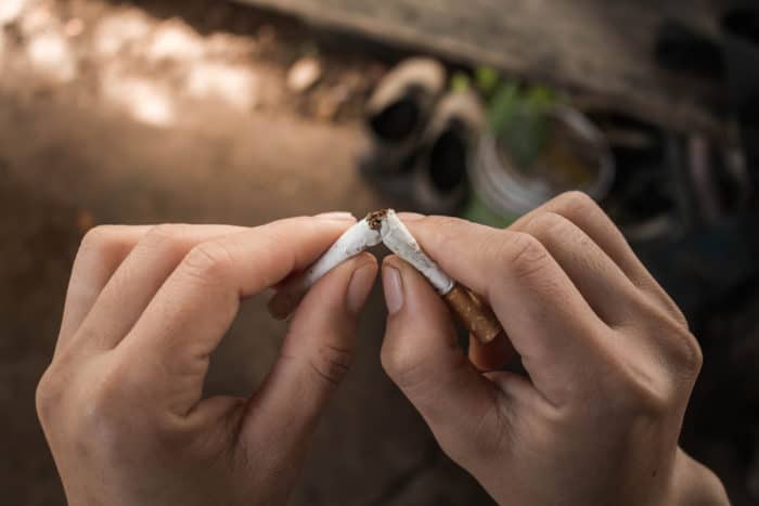 سگریٹ نوشی روکنے کا طریقہ