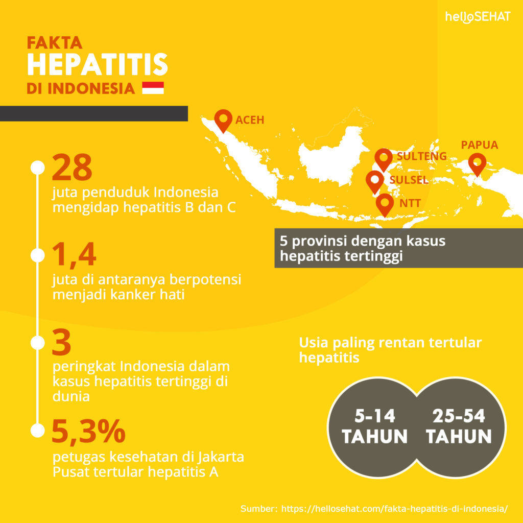 انڈونیشیا میں ہیپییٹائٹس کے بارے میں حقیقت