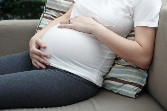 لیبر سے پہلے حاملہ خواتین کے لئے تشویش