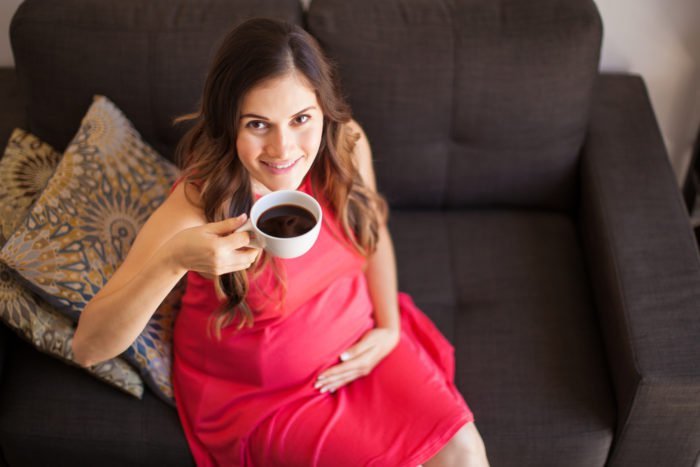 حاملہ ہونے پر کافی پینے