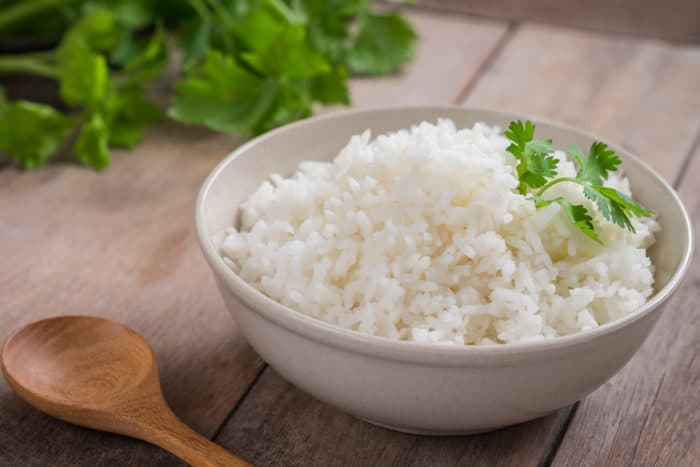 سفید چاول کھاؤ