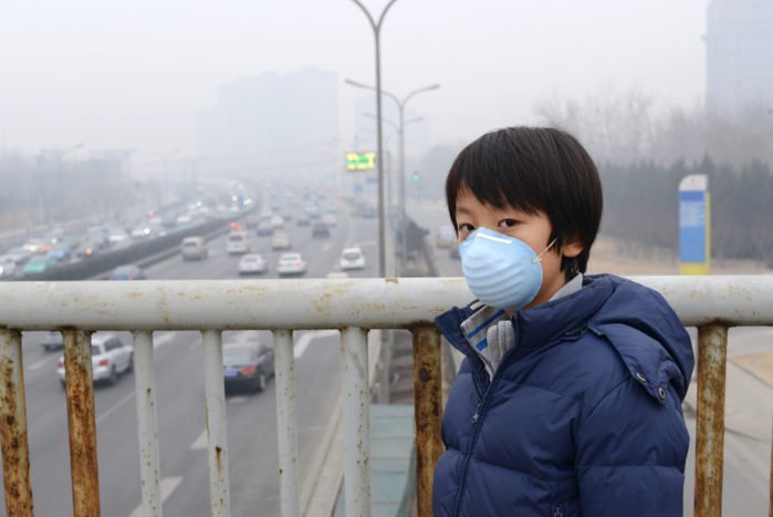 ہوا کی آلودگی کا اثر