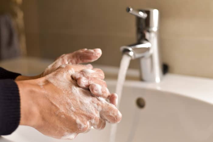 جنسی سے پہلے ہاتھ دھونے